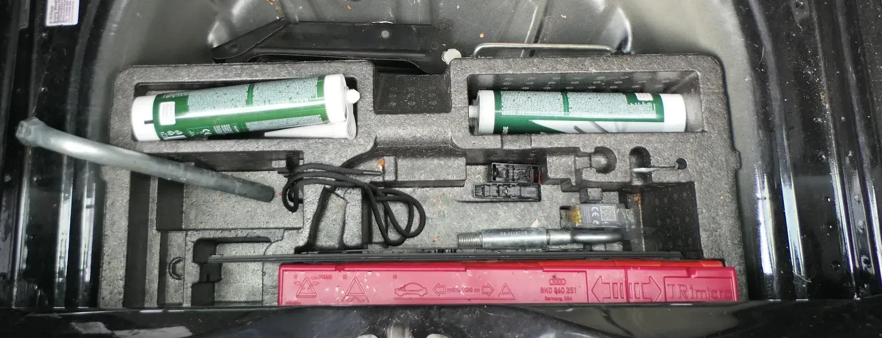 VW Up Seat Mii Citiygo Bordwerkzeug Pannenset Wagenheber Abschleppöse Schlüssel - Bild 1