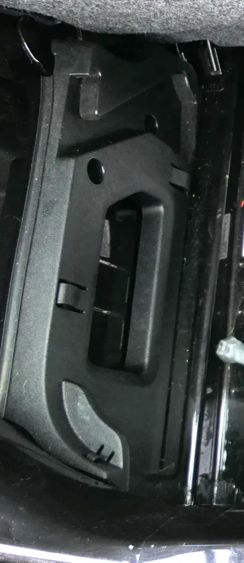VW Up Mii Aufnahme Ladeboden Verkleidung Abdeckung Kofferraum links