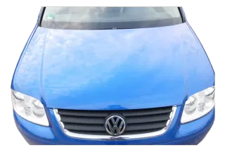 VW Touran 1T Caddy 2K Motorhaube Klappe Frontklappe blau LA5X ca. 2003-2006 - Bild 1