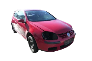VW Golf 5 1K V Stoßstange vorne Frontoßstange Stoßfänger rot LY3D - Bild 1