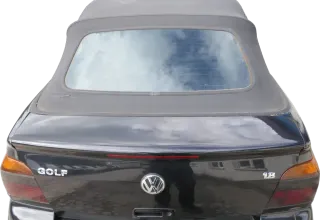 Golf 4 1E Cabrio Heckklappe Kofferraumklappe hinten Klappe blau LC5U ohneAnbaute - Bild 3