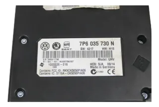 VW Polo 6R Fabia 5J Steuergerät Bluetooth Radio 7P6035730N - Bild 3