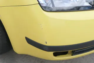 Skoda Fabia 6Y Stoßstange Stoßfänger vorne gelb LF1R 2000-2004 - Bild 2