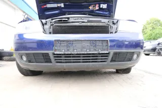Audi A6 4B Frontstoßstange Stoßstange vorn vorne Stoßfänger blau LZ5K - Bild 1