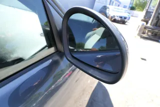 Seat Ibiza 6L elektrisch elektrischer Spiegel Außenspiegel rechts grau LS7Z Glas - Bild 1