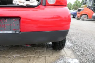 VW Lupo Stoßstange hinten Heckstoßstange Stoßfänger rot LP3G - Bild 10