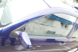 VW Golf 4 Tür vorne links Fahrertür 2/3-Türer blau LB5N ohneAnbauteile - Bild 4