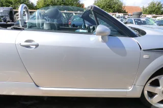 Audi TT 8N Roadster Tür Türblatt vorne rechts Beifahrertür silber LY7W ohneAnbau - Bild 1