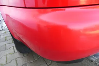 Audi A4 B5 Limousine Stoßstange hinten Heckstoßstange LY3H rot  biscaBj99 - Bild 6