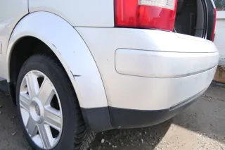 A2 8Z Kotflügel Abdeckung Verbreiterung Radabdeckung hinten links silber LY7W - Bild 2