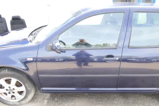 VW Golf 4 Bora Tür vorne links Fahrertür 4/5-Türer+ Kombi Avant blau LC5H - Bild 1