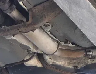 Skoda Octavia 1U Auspuff Mittelschalldämpfer Mitteltopf mitte AKL AEH AVU APF - Bild 1