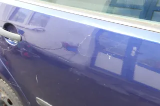 VW Polo 9N 9N3 Tür hinten rechts 4/5-Türer blau LB5N - Bild 5