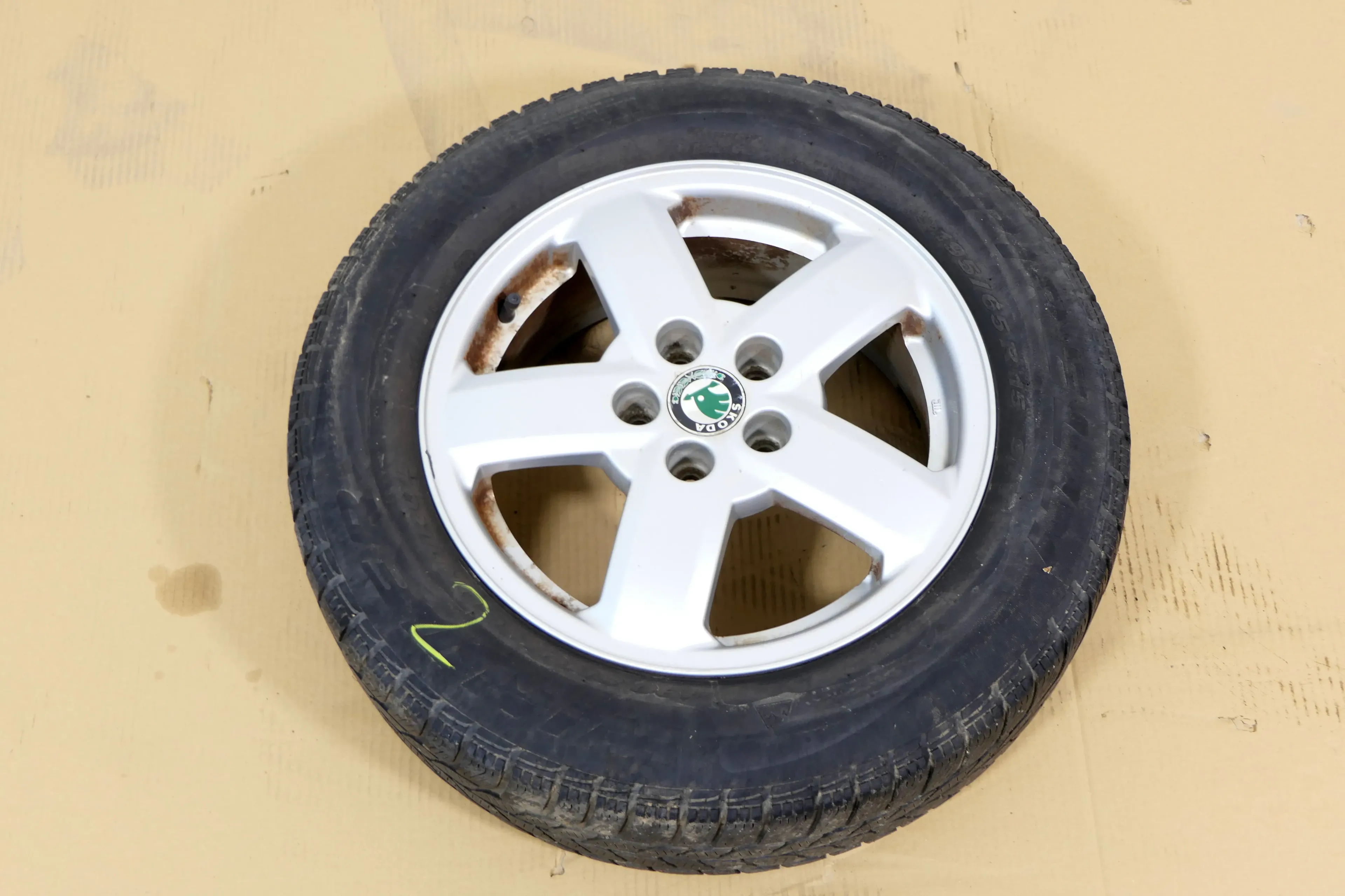 1x Felge Alufelge Skoda Octavia 1U 6jx15H2 ET38 KBA 43629 1U0601025H Triton    2 - Bild 1