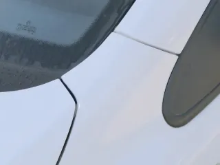 VW Fox Kotflügel vorne links weiß LB9A - Bild 3