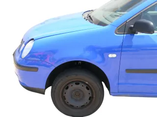 VW Polo 9N Kotflügel vorne links blau LA5F bis ca.Bj.2004 - Bild 11