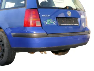 VW Golf 4 Bora Kombi Stoßstange hinten Heckstoßstange Stoßfänger blau LA5C - Bild 14