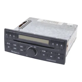 Skoda Fabia 6Y Radio Symphony CD- Player mit Code SkodaAuto - Bild 1