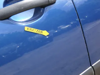 VW Polo 9N 9N3 Tür vorne links Fahrertür 2/3-Türer blau LA5K -ohne Anbauteile - Bild 12