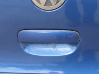 VW Polo 9N3 9N Heckklappe Kofferraumklappe Klappe blau LA5K ohne Anbauteile - Bild 3