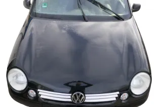 VW Lupo Motorhaube Klappe Frontklappe Haube vorne schwarz L041 uni - Bild 1