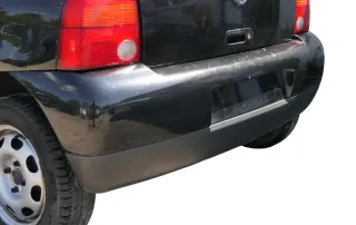 VW Lupo Stoßstange hinten Heckstoßstange Stoßfänger schwarz L041 - Bild 6