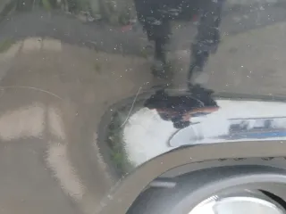 A4 8K B8 Kombi Avant Stoßstange vorne mit Spoiler schwarz LY9B + Grill -BILDER! - Bild 17