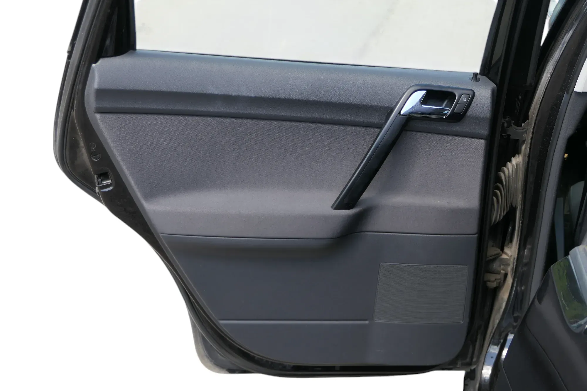 1x VW Polo 9N 9N3 Türverkleidung Verkleidung Tür hinten links 4/5-Türer dunkel - Bild 1
