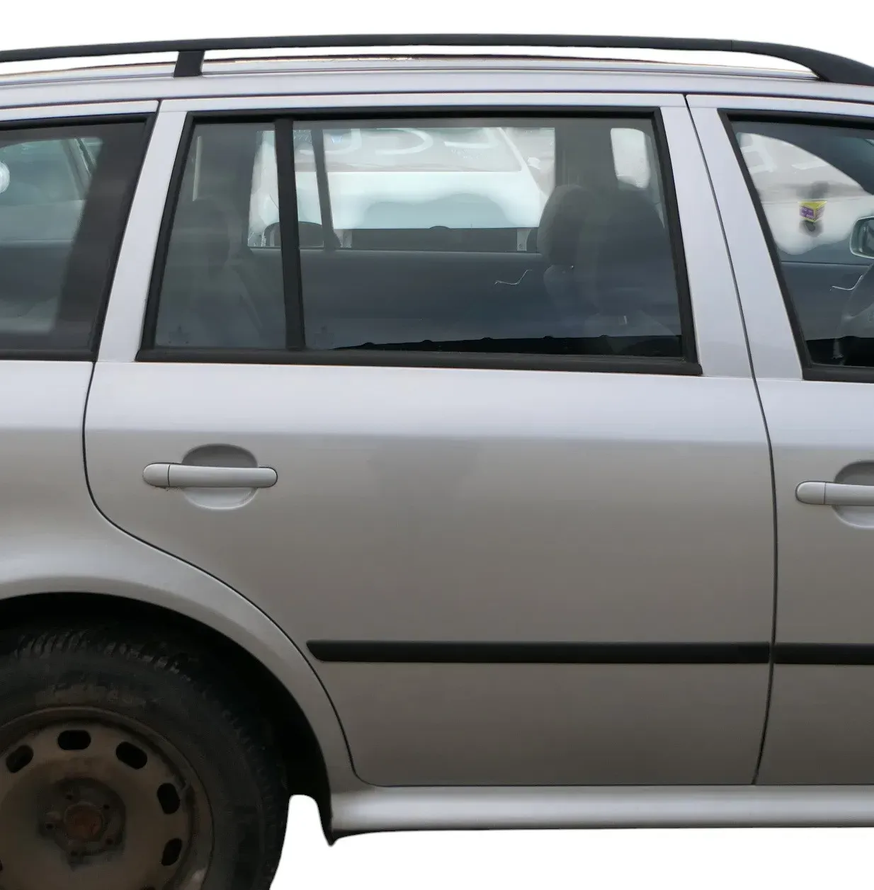 Skoda Octavia 1U5 Combi Kombi Variant Tür hinten rechts silber grau LF7T - Bild 1