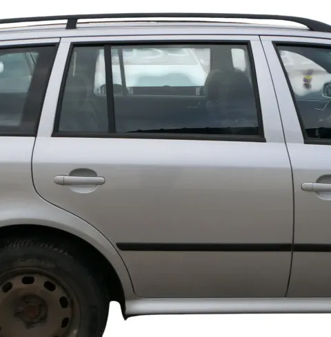 Skoda Octavia 1U5 Combi Kombi Variant Tür hinten rechts silber grau LF7T