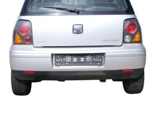 Seat Arosa 6H Stoßstange hinten grau silber LS7N Faceliftmodell Heckstoßstange - Bild 1