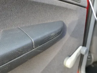 1 x Fabia 6Y Kombi Türverkleidung Verkleidung Tür hinten links schwarz anthrazit - Bild 5