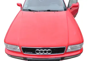 Audi 80 8C Stoßstange vorne Frontstoßstange Stoßfänger LY3H - komplett NSW - Bild 6