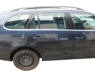 VW Golf 5 1K5 + Golf 6 AJ5 nur Kombi / Variant Tür hinten rechts grau blau LC5F - Bild 1