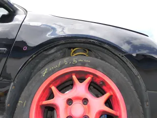 VW Lupo Kotflügel vorne rechts schwarz L041 - Bild 13