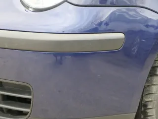 VW Polo 9N Stoßstange Frontstoßstange vorne blau LB5N - Bild 8