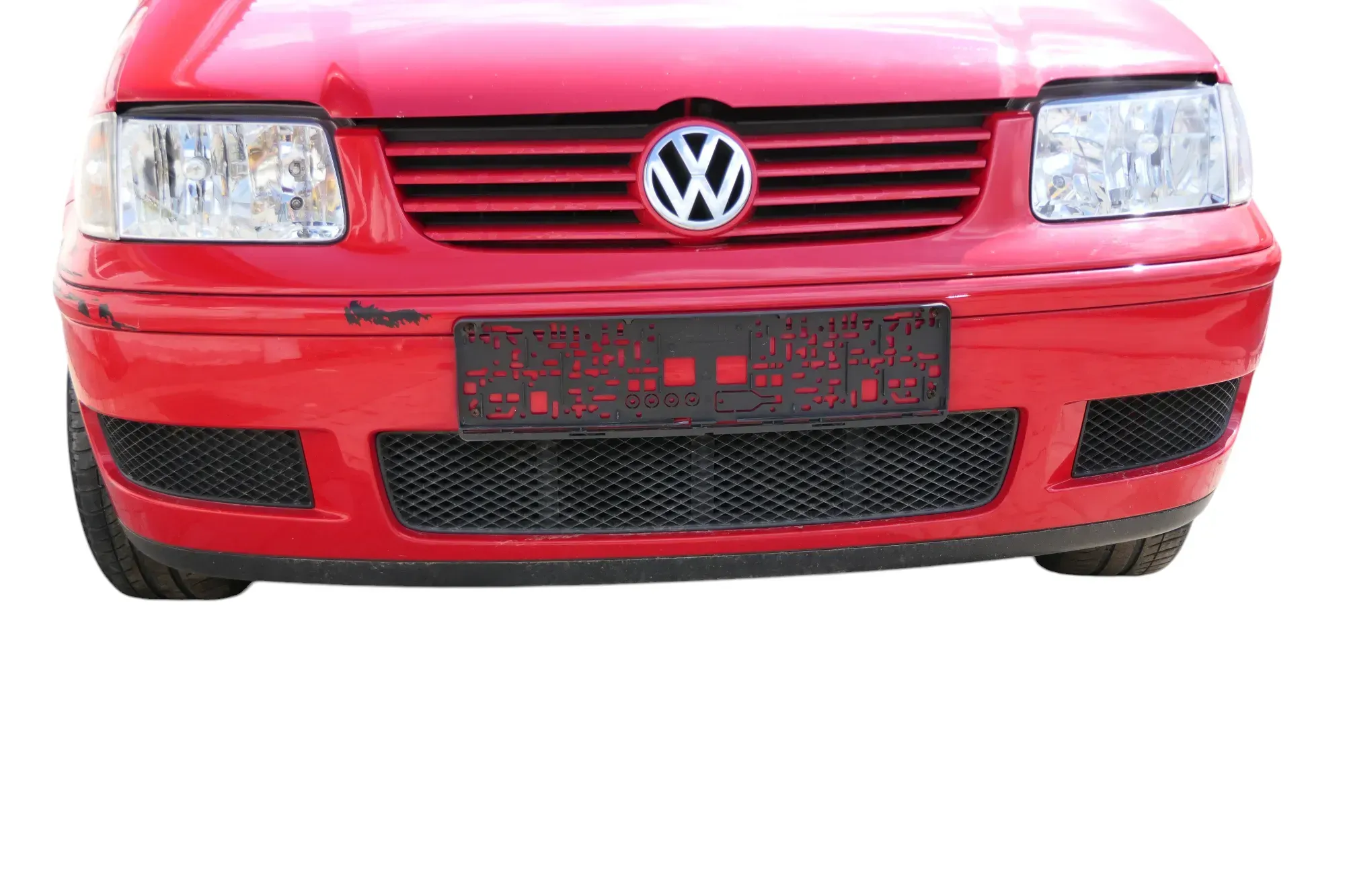VW Polo 6N2 Stoßstange vorne Frontstoßstange Stoßfänger LP3G - Bild 1