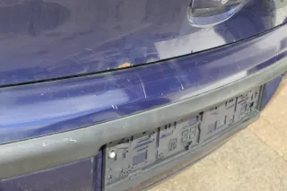 VW Polo 9N 9N3 Stoßstange Heckstoßstange hinten blau LB5N - Bild 4