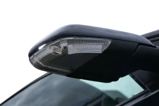 VW Polo 9N 9N3 mechanisch Spiegel Außenspiegel rechts vorne grau LC7V Blinker - Bild 5