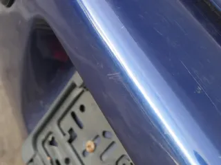 VW Golf 4 Limousine Stoßstange hinten Heckstoßstange Stoßfänger blau LB5N - Bild 17
