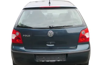VW Polo 9N3 9N Heckklappe Kofferraumklappe Klappe grün LC6X - Scheibe - Bild 1