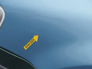 VW Passat 3B Kotflügel vorne links blau grün türkis ( evtl. LB7T oder LB6N ???) - Bild 2