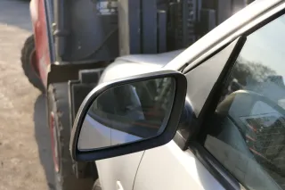 VW Polo 9N 9N3 elektrischer Spiegel Außenspiegel links vorne schwarz matt unla - Bild 2