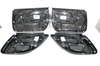 4x Audi A6 4F Türverkleidung Verkleidung Tür vorne hinten Leder S-line - Bild 2