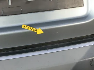 Audi A6 4F C6 Kombi Avant hinten Heckklappe mit Scheibe Deckel grau LY7E - Bild 5
