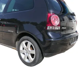 VW Polo 9N 9N3 Stoßstange Heckstoßstange hinten schwarz LC9Z     PDC - Bild 10