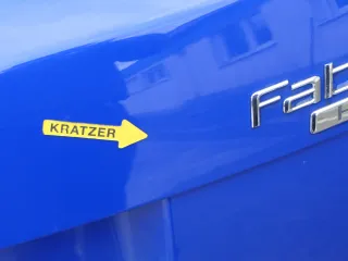 Skoda Fabia 5J Limousine Schrägheck Heckklappe hinten mit Scheibe blau LF5K - Bild 6