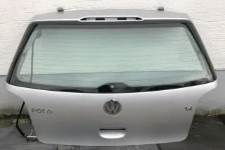 VW Polo 9N Heckklappe Kofferraumklappe Klappe hinten silber LA7W - Bild 1
