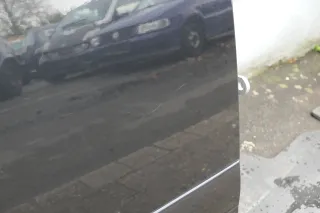 Audi A2 8Z Tür hinten rechts schwarz LZ9W -mit Rahmen + Scheibe - Bild 2