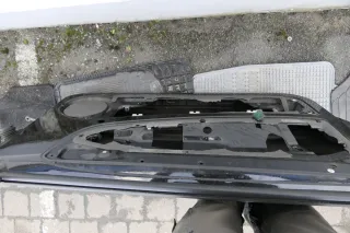 VW Lupo Seat Arosa Tür vorne links Fahrertür schwarz L041 (mechanischer FH 11658 - Bild 2